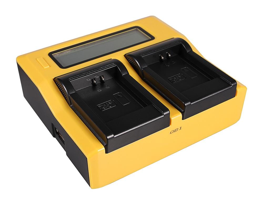 PATONA Chargeur LCD USB Double pour Canon NB-11L IXUS 125HS 240HS Powershot A1200 A2200