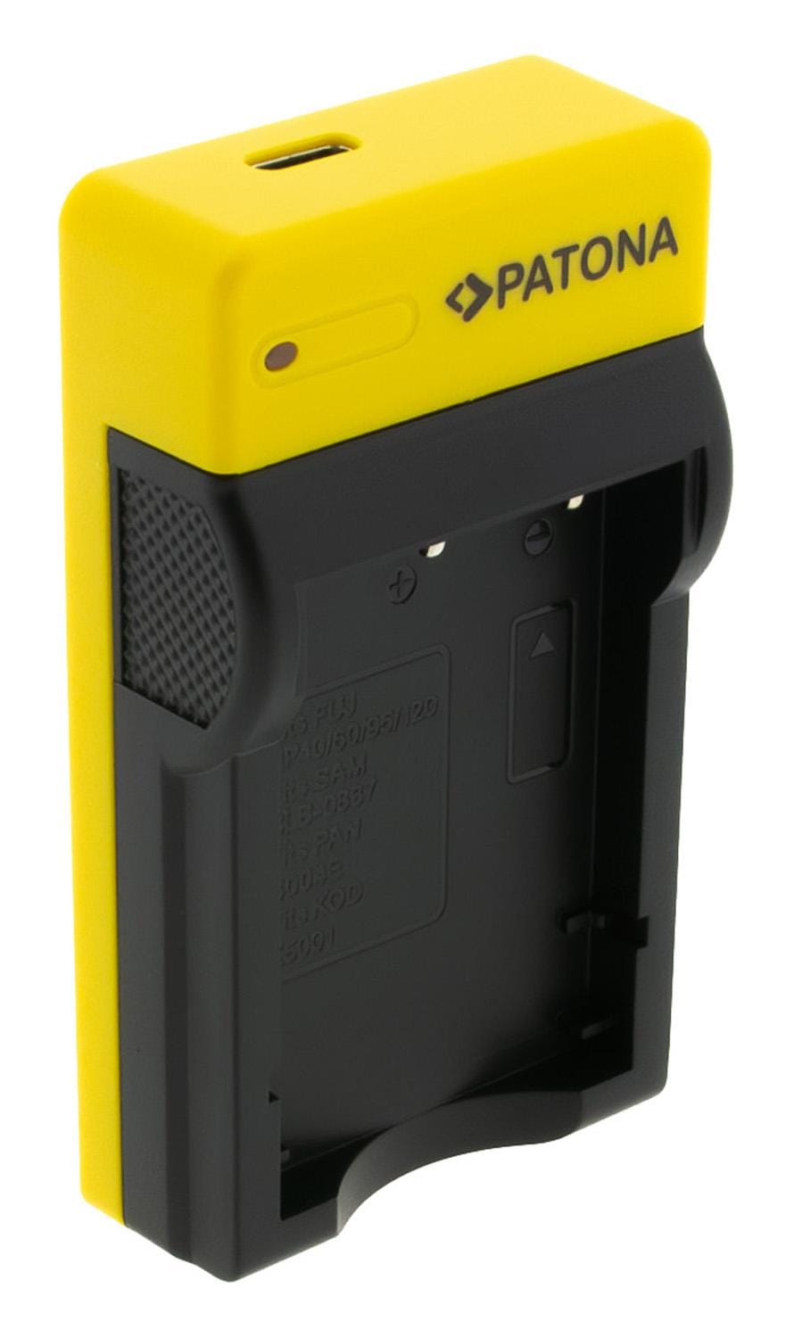 PATONA Slim Caricatore USB con ingresso USB-C per Fujifilm NP-40 Finepix F30 F-30 F31 F-31 F31fd