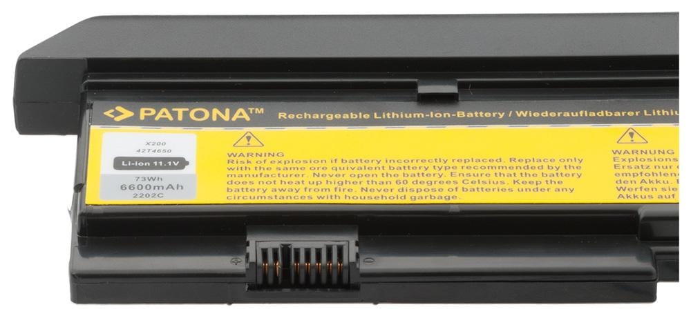 PATONA Bateria para IBM X200 X200S 42T4543 42T4646 42T4650 42T4560 43R9253 PATONA Bateria para IBM X200 X200S 42T4543 42T4646 42T4650 42T4560 43R9253