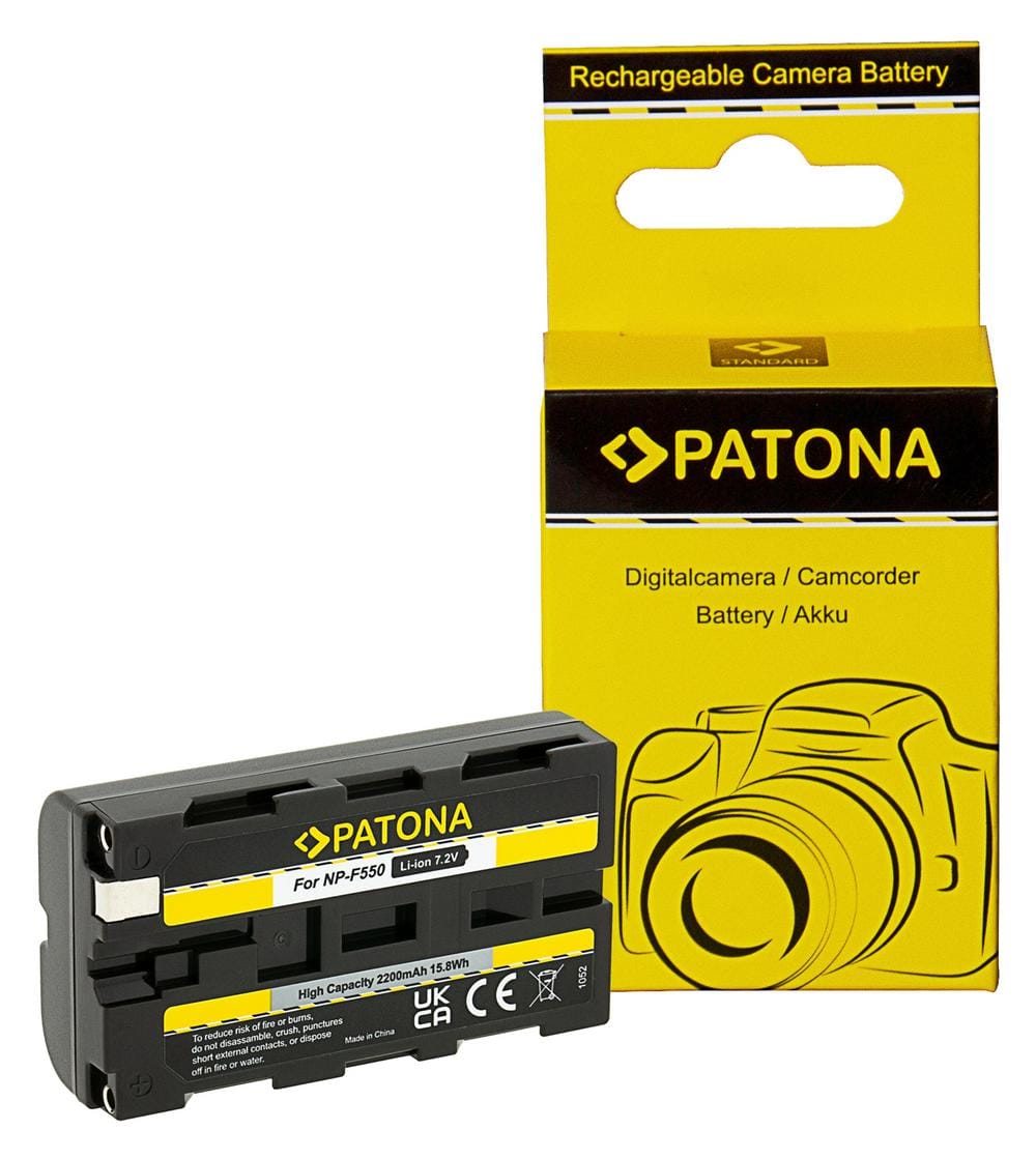 Patona batería para Sony NP-F550 F330 F530 F750 F930 F920 F550 CCD-SC