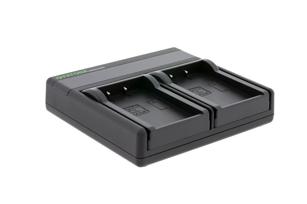 PATONA Premium Dual PD Charger for Olympus PS-BLS1 BLS5 incl. USB‑C input/output