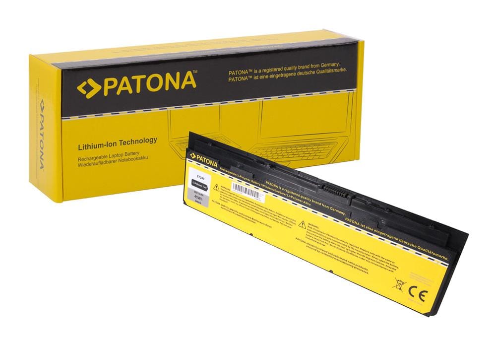 PATONA bateria para Dell Latitude E7240 E7250 0J31N7 WD52H W57CV 0W57CV J31N7 6000 mAh 7,4 V