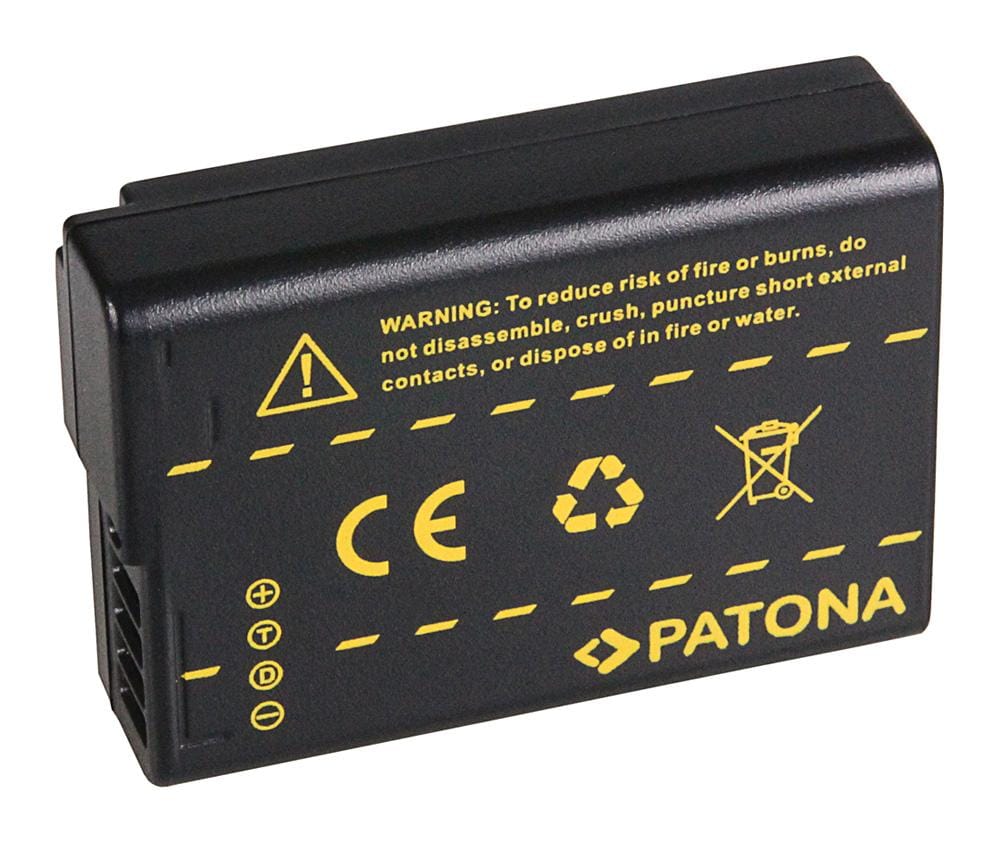 PATONA batteria per Panasonic BLD10 BLD10E DMC-GF2 GF2