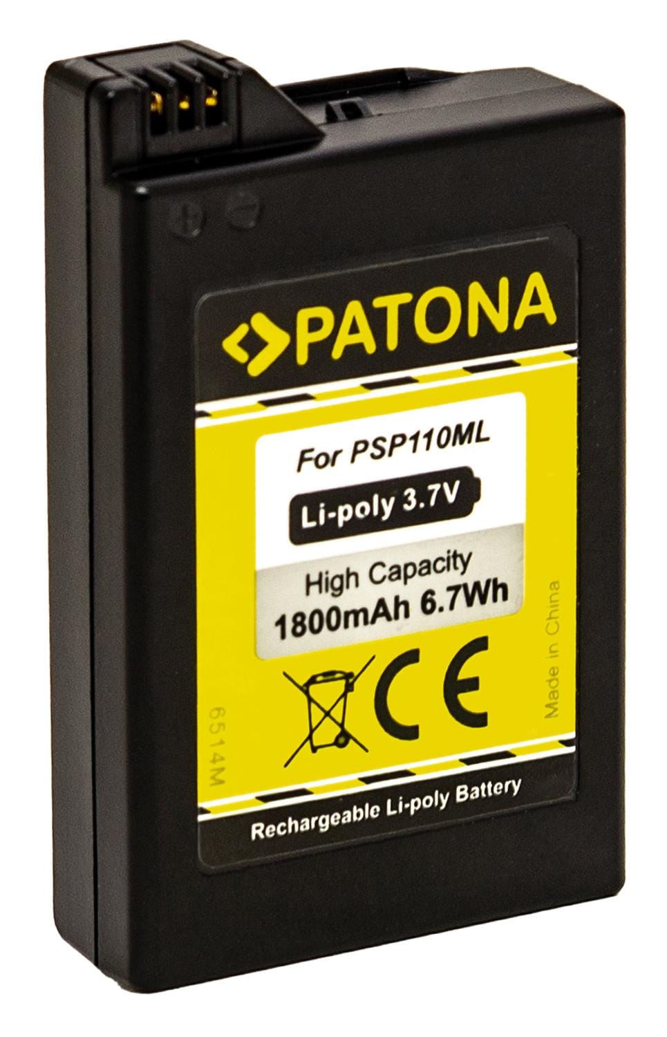 Batterie PATONA pour Sony PSP110ML PlayStation PSP Portable PSP 1000 PSP 1000G1 PSP1 Batterie PATONA pour Sony PSP110ML PlayStation PSP Portable PSP 1000 PSP 1000G1 PSP1