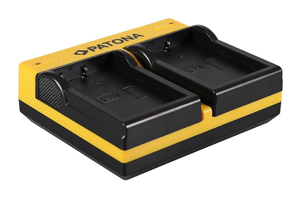 Carregador Dual PATONA para Nikon EN-EL9 D40 D40x D5000 D60 com Cabo Micro-USB Carregador Dual PATONA para Nikon EN-EL9 D40 D40x D5000 D60 com Cabo Micro-USB