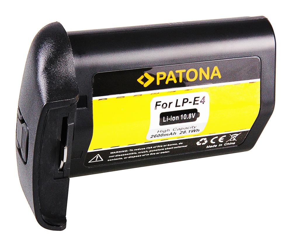 PATONA Battery for Canon LP-E4 LPE4 CANON EOS 1D Mark III EOS 1Ds PATONA Battery for Canon LP-E4 LPE4 CANON EOS 1D Mark III EOS 1Ds
