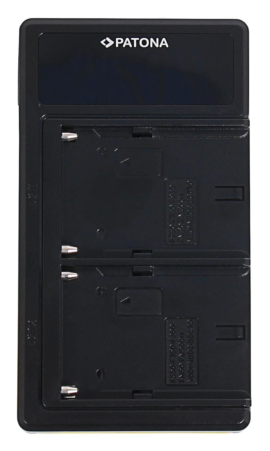 Cargador USB Dual LED PATONA para baterías Sony NP-FM50 NP-F550 NP-F750 NP-F970 Cargador USB Dual LED PATONA para baterías Sony NP-FM50 NP-F550 NP-F750 NP-F970