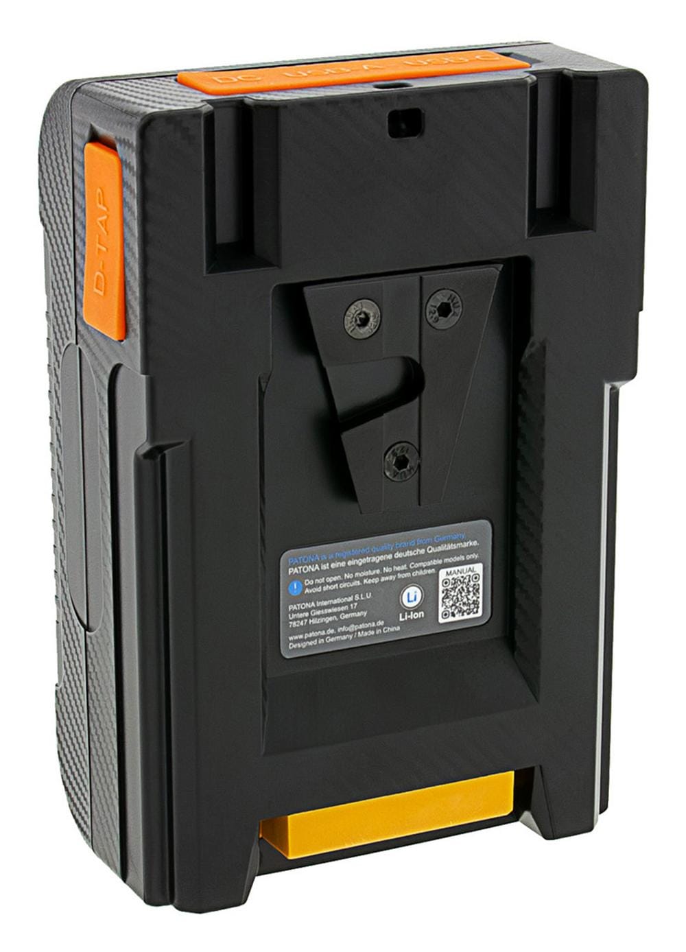 PATONA Platinum V‑Mount Battery BP‑75W PD65 74 Wh USB‑C USB‑A 2 x D‑Tap DC‑out with Hardcase PATONA Platinum V‑Mount Battery BP‑75W PD65 74 Wh USB‑C USB‑A 2 x D‑Tap DC‑out with Hardcase