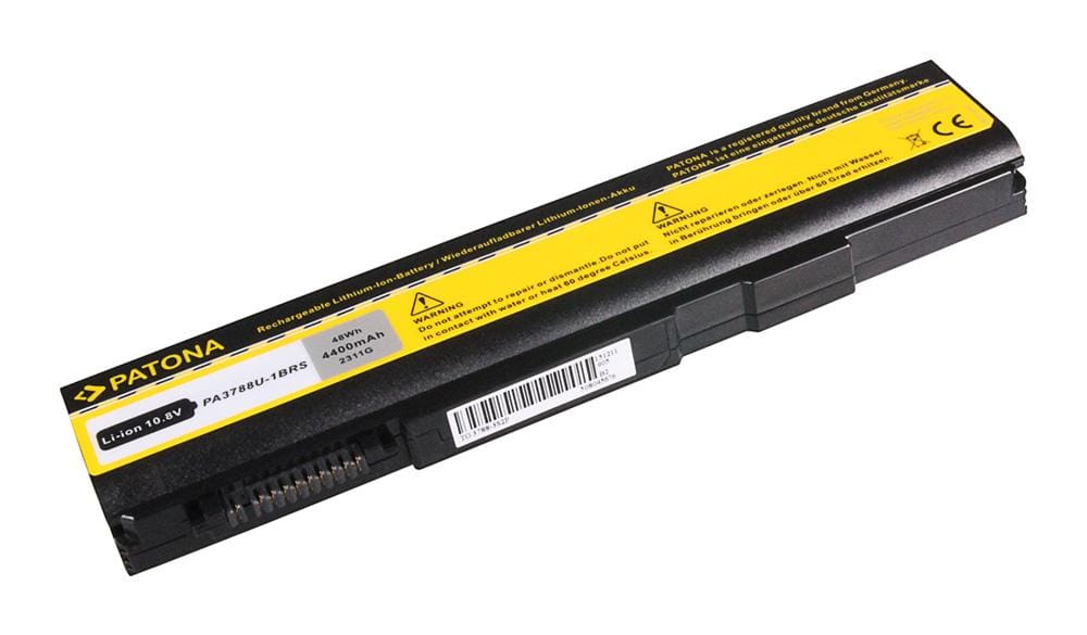 PATONA Laptop Battery for Toshiba PA3788 PA3788U-1BRS PABAS223 B450 B452 F PATONA Laptop Battery for Toshiba PA3788 PA3788U-1BRS PABAS223 B450 B452 F