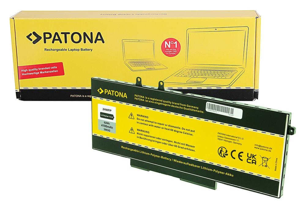 PATONA Batteria per Dell Latitude 5410 5511 5401 5501 5411 Precision 3540 3541 3551 3HWPP