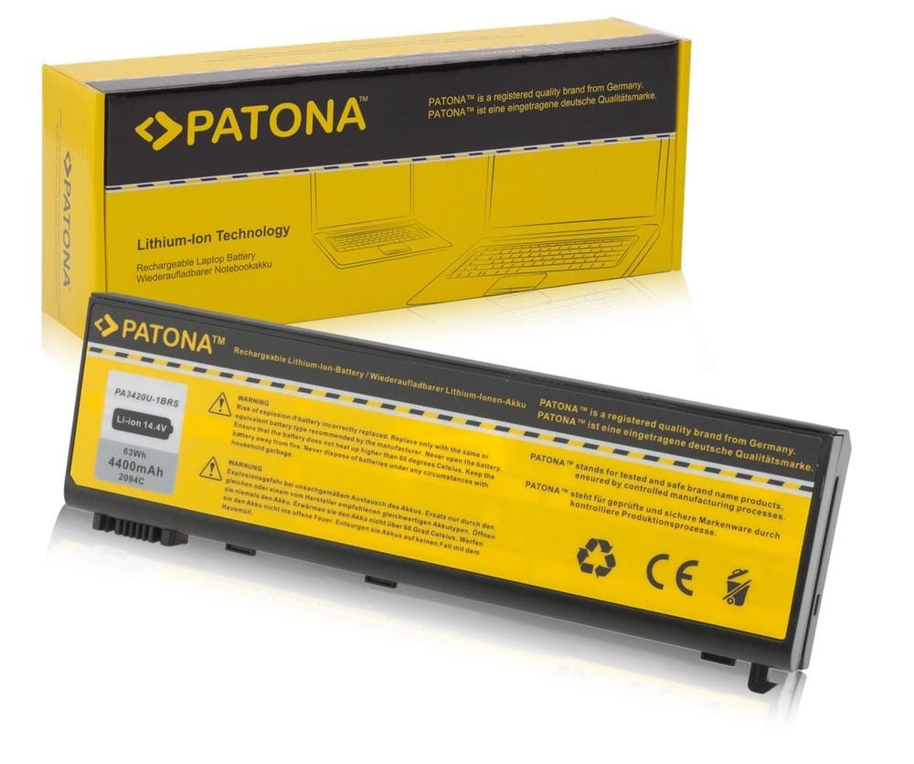 PATONA Battery for Toshiba Satellite L10 L20 L30 L100 PA3420U Pro PATONA Battery for Toshiba Satellite L10 L20 L30 L100 PA3420U Pro