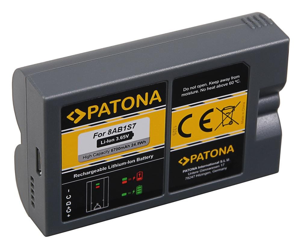 PATONA batería 8AB1S7 para Ring Video Doorbell 2 y Ring Spotlight Cam Solar PATONA batería 8AB1S7 para Ring Video Doorbell 2 y Ring Spotlight Cam Solar