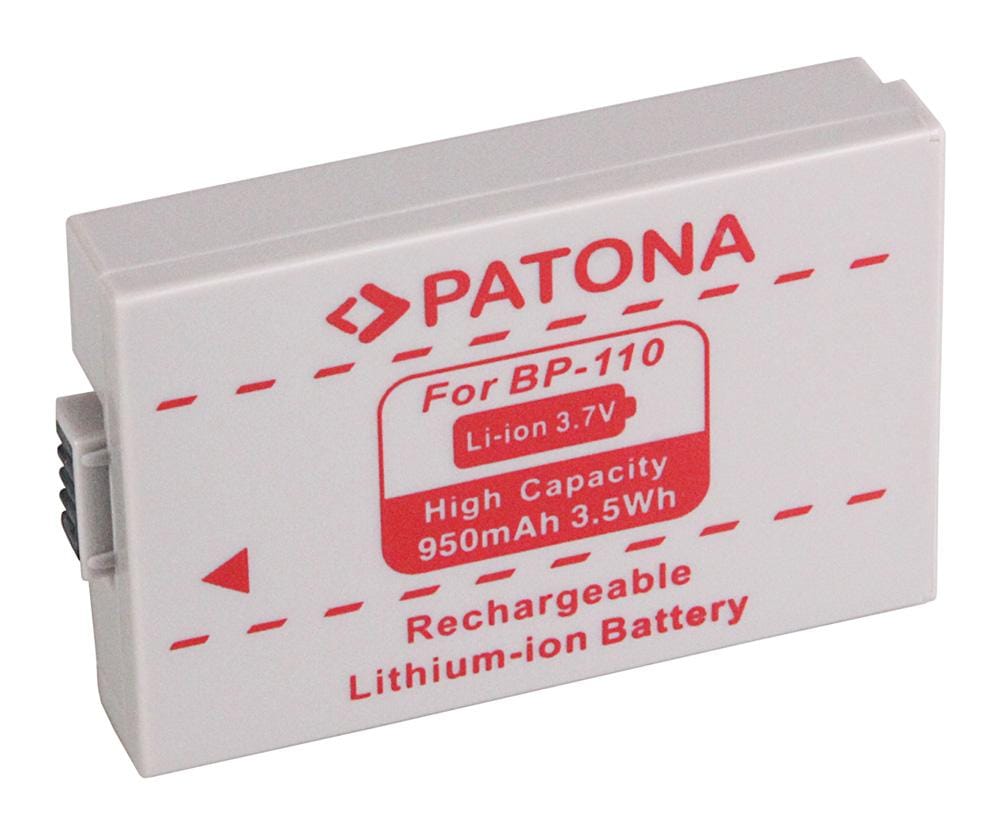 PATONA Batteria per Canon BP-110 Canon HF R26 Canon HF 28 Canon HF 206 PATONA Batteria per Canon BP-110 Canon HF R26 Canon HF 28 Canon HF 206