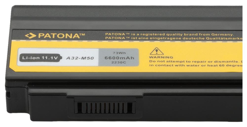 PATONA Battery for Asus M50 M60 M70SA X55 X57 G50 N61 L50 N53 X64 G60 A32-M50