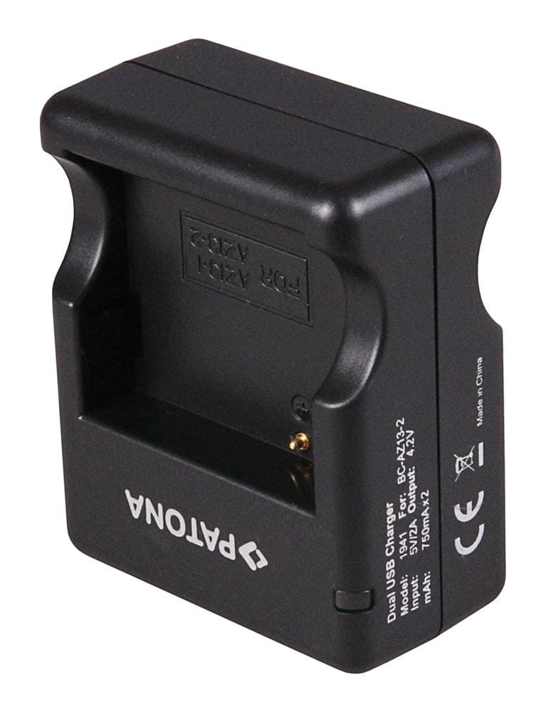 Carregador Rápido Dual PATONA para Xiaomi Yi AZ13-2 AZ13-1 com cabo Micro-USB Carregador Rápido Dual PATONA para Xiaomi Yi AZ13-2 AZ13-1 com cabo Micro-USB