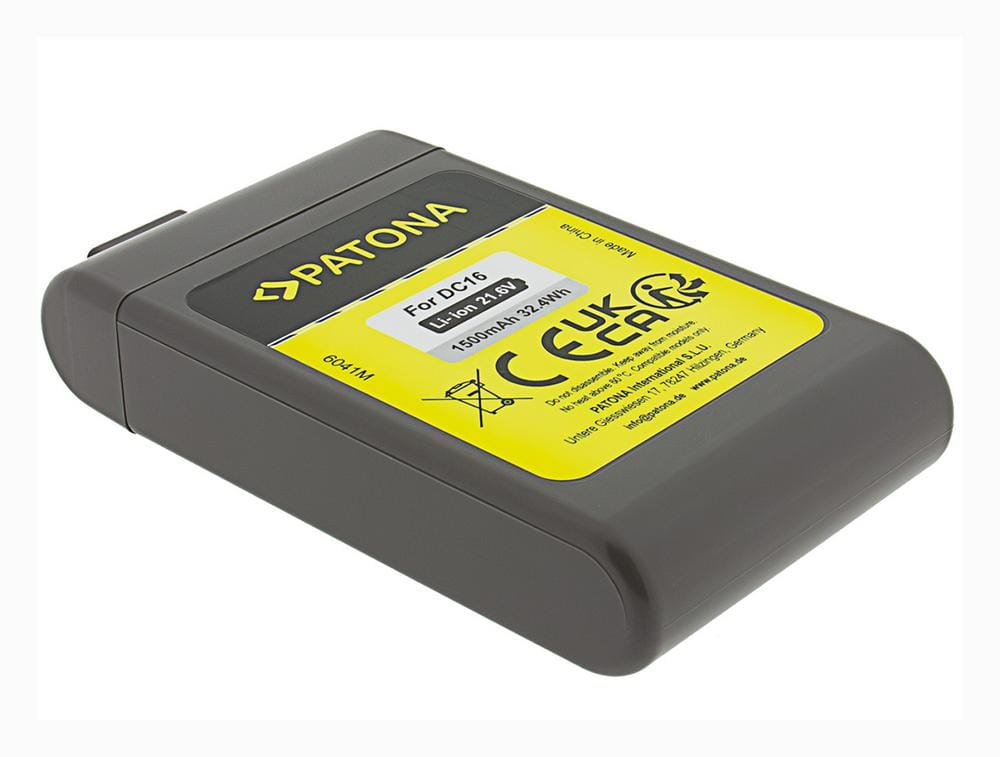 Batterie PATONA pour aspirateur‑balai Dyson BP01 DC16