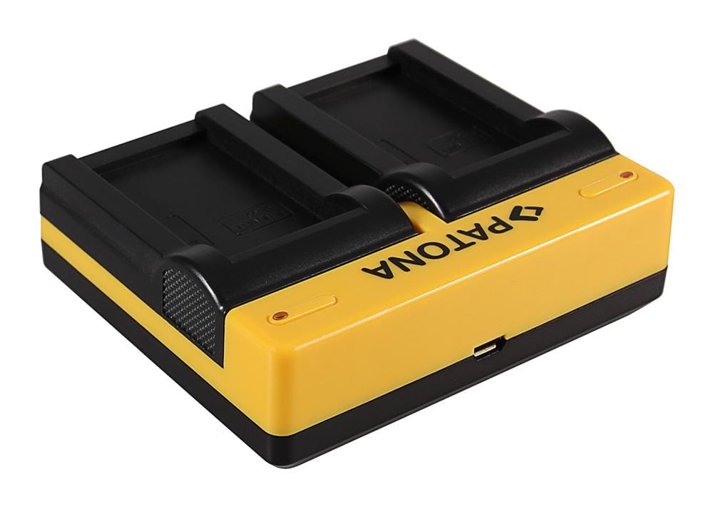 PATONA Carregador Dual para Konica Minolta NP-200 Dimage X Xg Xi Xt Xt Biz com cabo Micro-USB PATONA Carregador Dual para Konica Minolta NP-200 Dimage X Xg Xi Xt Xt Biz com cabo Micro-USB