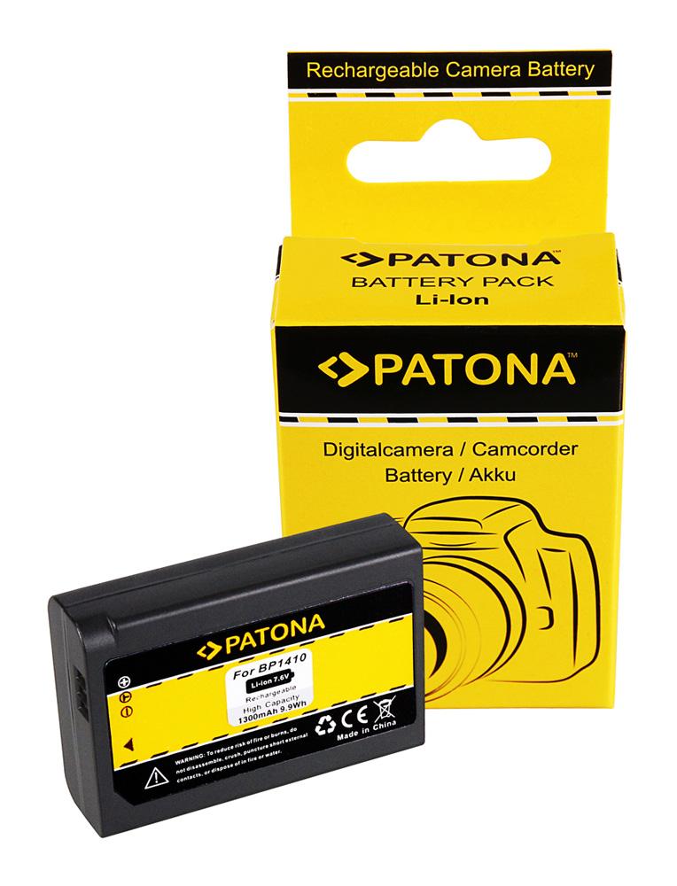 PATONA batteria per Samsung BP1410 BP-1410 NX30 WB2200F PATONA batteria per Samsung BP1410 BP-1410 NX30 WB2200F