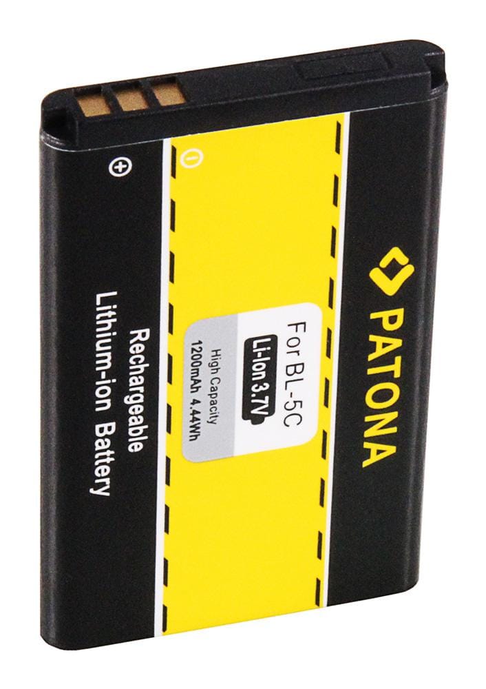 PATONA Batteria per Nokia BL-5C 100 101 109 112 113 1100 1101 1110 1112 PATONA Batteria per Nokia BL-5C 100 101 109 112 113 1100 1101 1110 1112