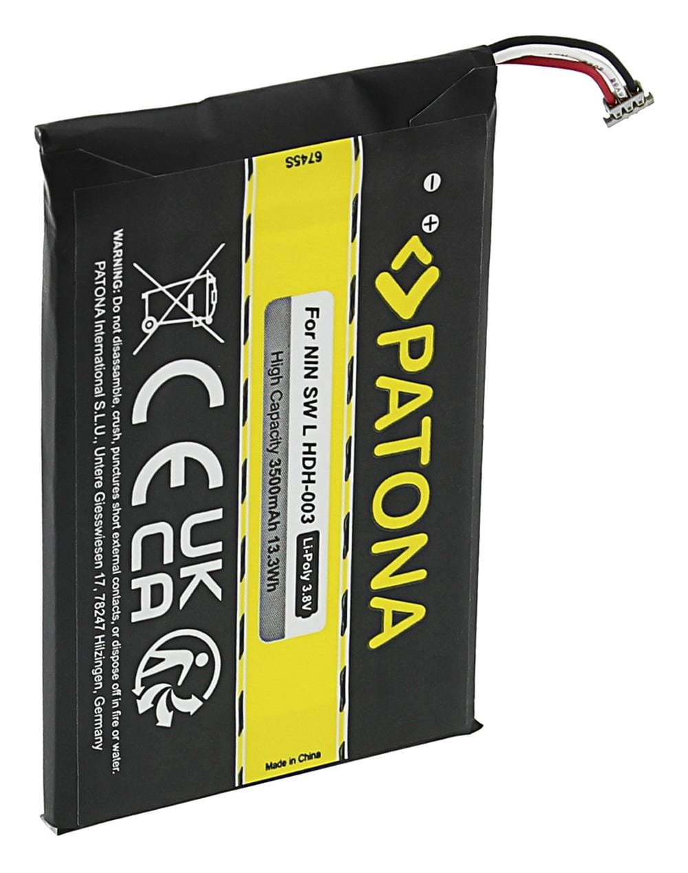 PATONA Batterie pour Nintendo Switch Lite NS HDH-003 HDH-A-BPHAT-C0 PATONA Batterie pour Nintendo Switch Lite NS HDH-003 HDH-A-BPHAT-C0