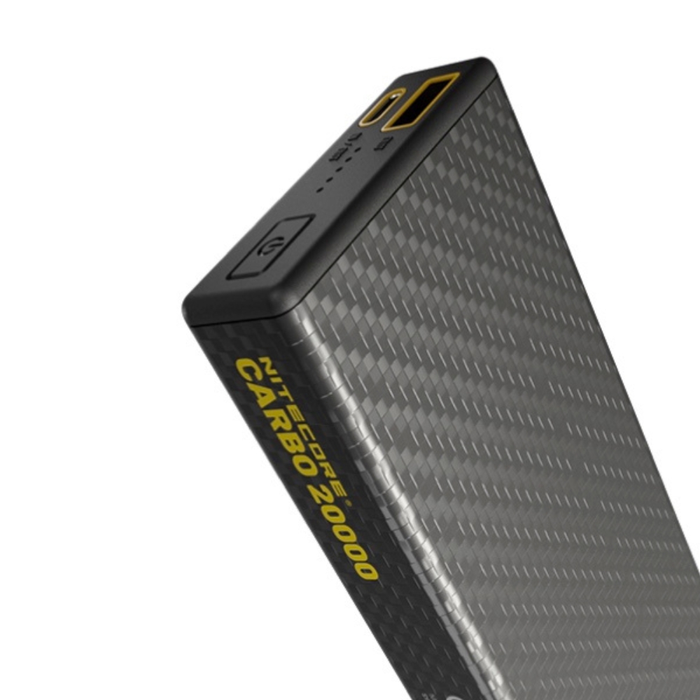 Banque d'énergie Nitecore Carbo 20000mAh Banque d'énergie Nitecore Carbo 20000mAh