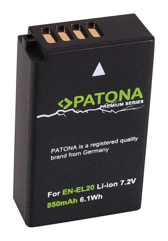 PATONA Batería Premium para Nikon EN-EL20 AW1 1 J1 1 J2 1 J3 1 S1 1 V3 Coolpix A Coolpix 950 1000 PATONA Batería Premium para Nikon EN-EL20 AW1 1 J1 1 J2 1 J3 1 S1 1 V3 Coolpix A Coolpix 950 1000