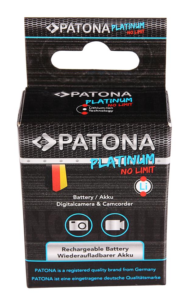 PATONA Platinum Batteria per Nikon EN-EL15b D7000 D7100 D600 D610 D800 D800E D810 D850 Z7 V1