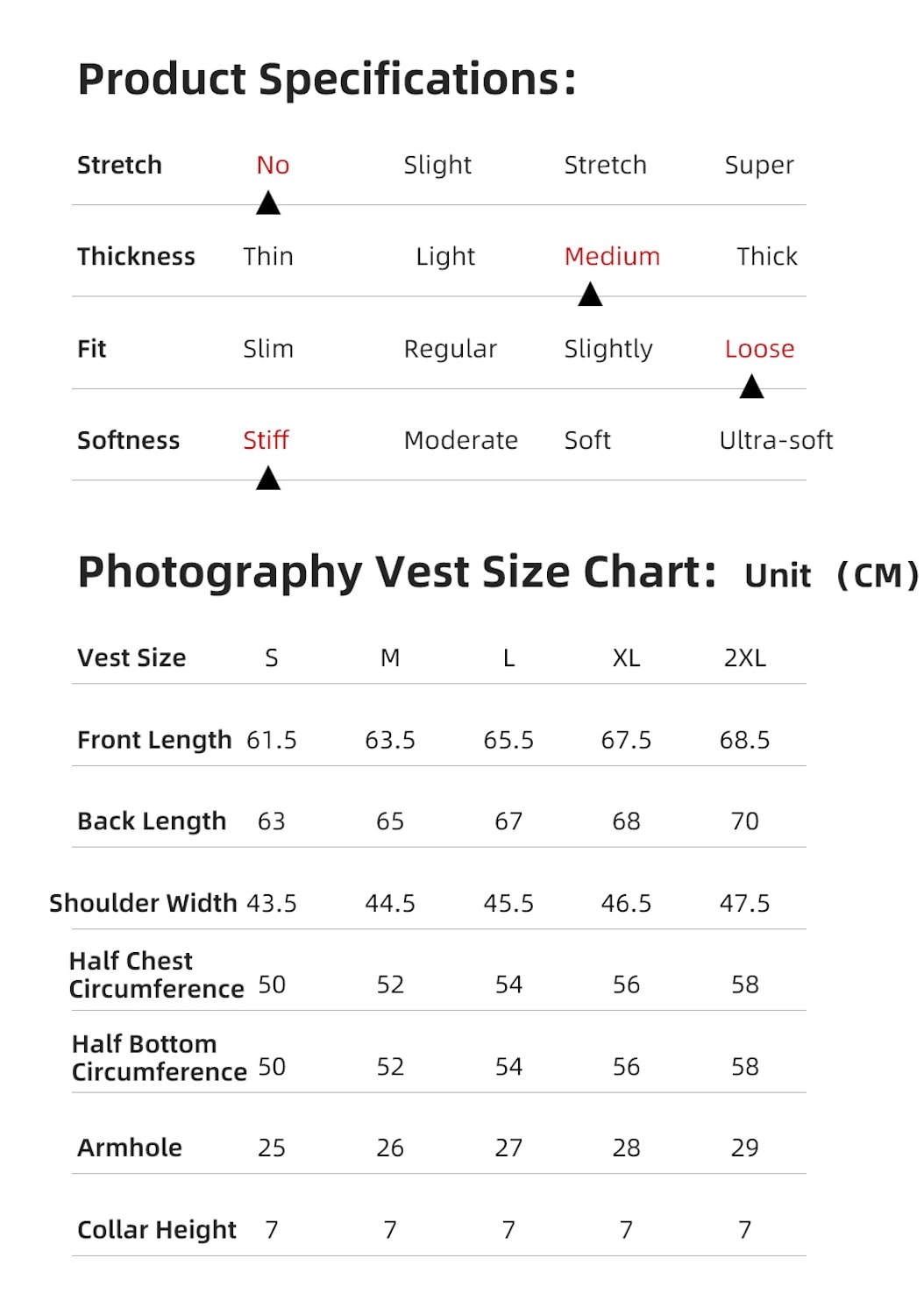 Chaleco para fotógrafos chaqueta fotográfica outdoor unisex Chaleco para fotógrafos chaqueta fotográfica outdoor unisex