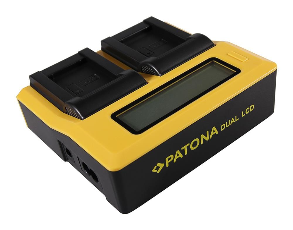 PATONA Dual LCD USB Caricatore per Sony NP-BX1 BX BX1 Cybershot DSC HX300 DSC HX50V DSC RX1