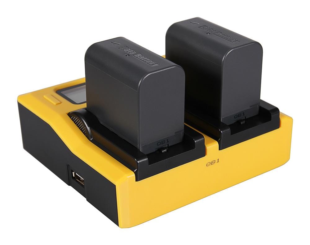 PATONA Dual LCD USB Caricatore per batterie JVC BNVF808 BN-VF808 BNVF808U BN-VF808U