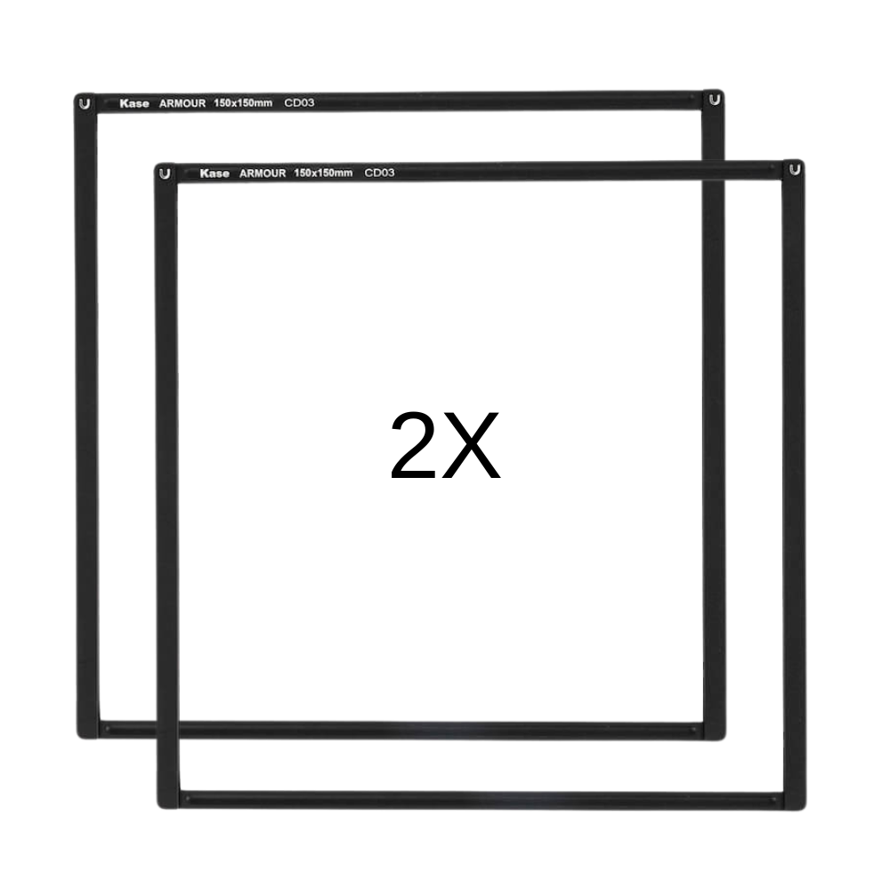 ARMOUR 2x Magnetic Frames Set for Filter 150x150mm