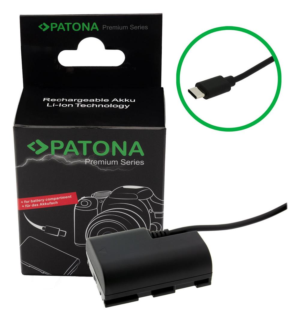 PATONA Premium Adattatore per Batteria con Input USB-C per Canon LP-E6P LPE6P EOS R5 R5 Mark II R6 R6 Mark II PATONA Premium Adattatore per Batteria con Input USB-C per Canon LP-E6P LPE6P EOS R5 R5 Mark II R6 R6 Mark II