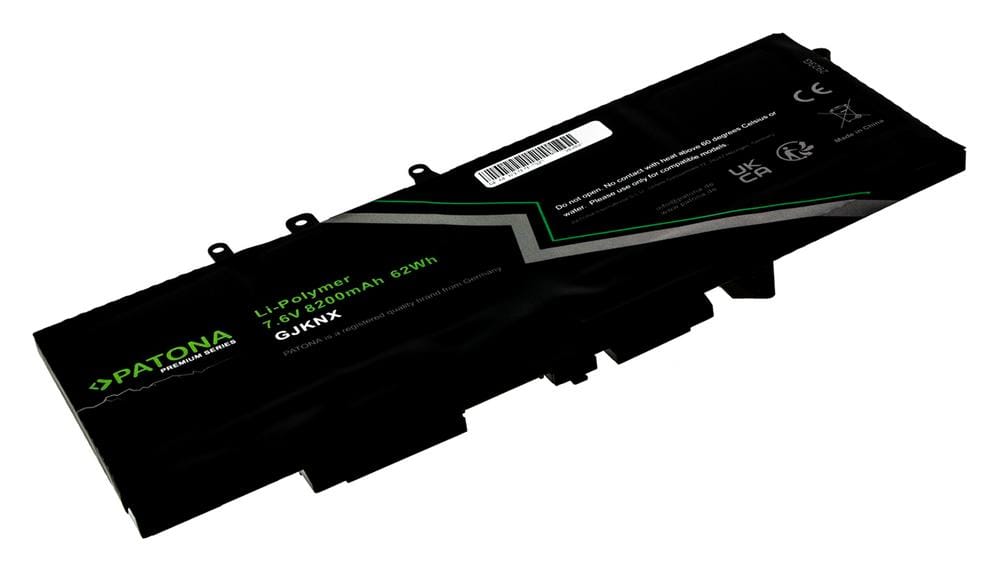 PATONA Premium Batteria 7,6 V per Dell E5280 E5480 E5580 M3520 M3530 GJKNX 3DDDG PATONA Premium Batteria 7,6 V per Dell E5280 E5480 E5580 M3520 M3530 GJKNX 3DDDG