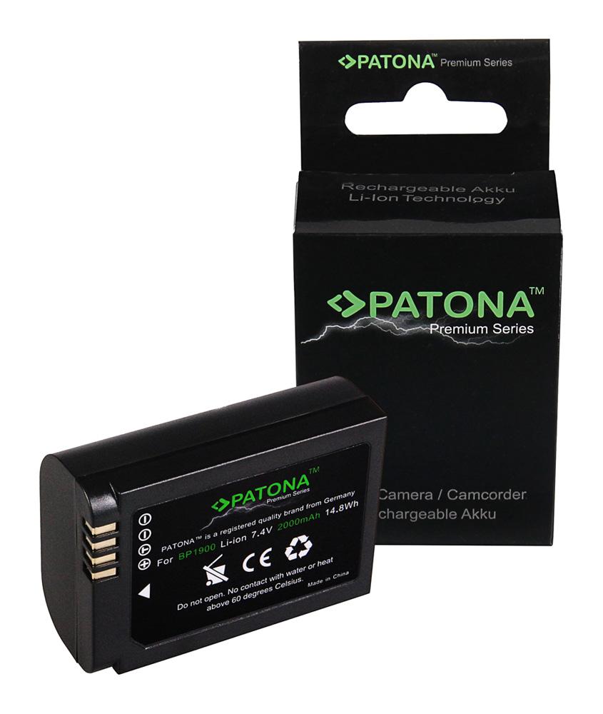PATONA Batteria Premium per Samsung NX1 NX-1 ED-BP-1900 BP-1900