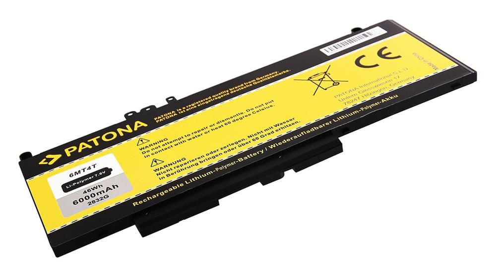 PATONA bateria para Dell Latitude série E5470 14‑5000 7,6 V