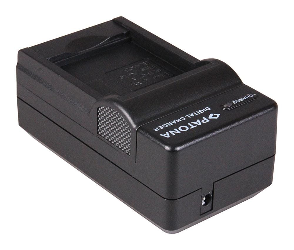 PATONA 2-in-1 Charger for Rollei Actioncam 230 240 400 410 RL410B