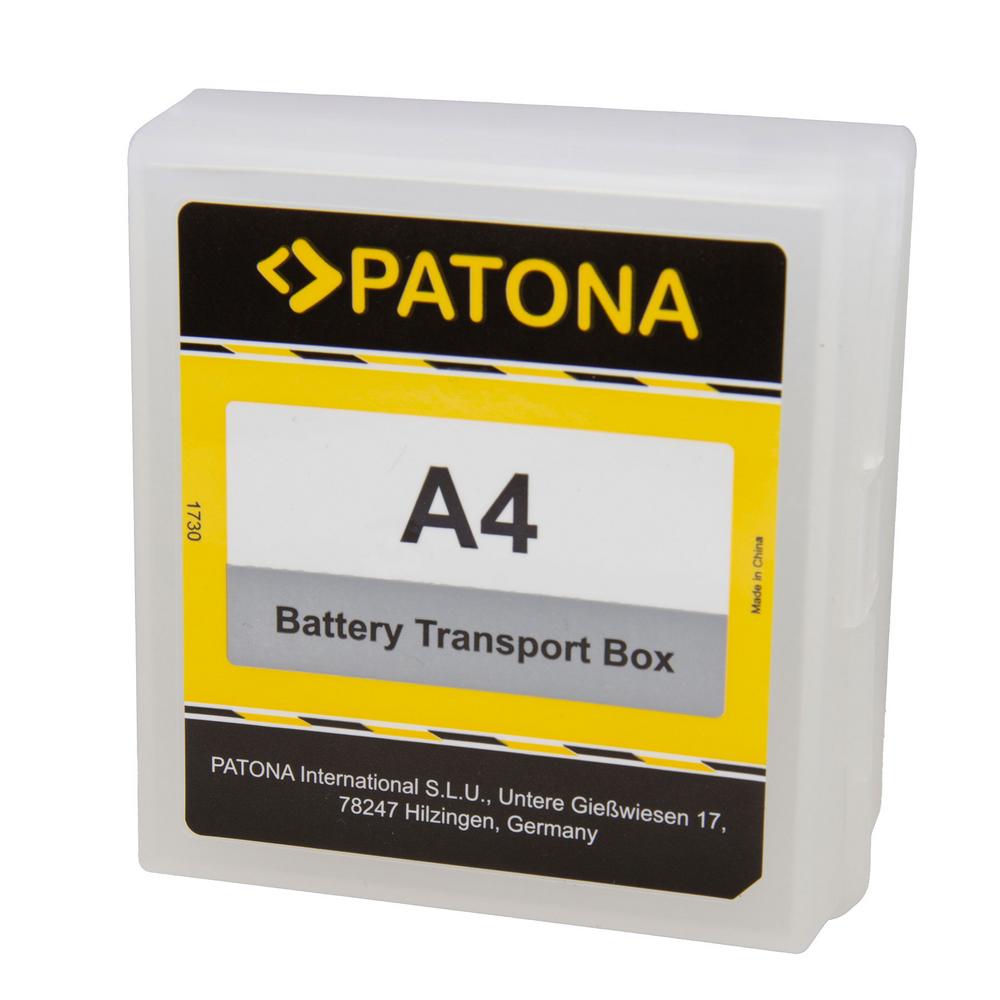 Caixa de armazenamento de baterias PATONA para Sony NP-F970 NP-F980L VW-VBD78 Caixa de armazenamento de baterias PATONA para Sony NP-F970 NP-F980L VW-VBD78