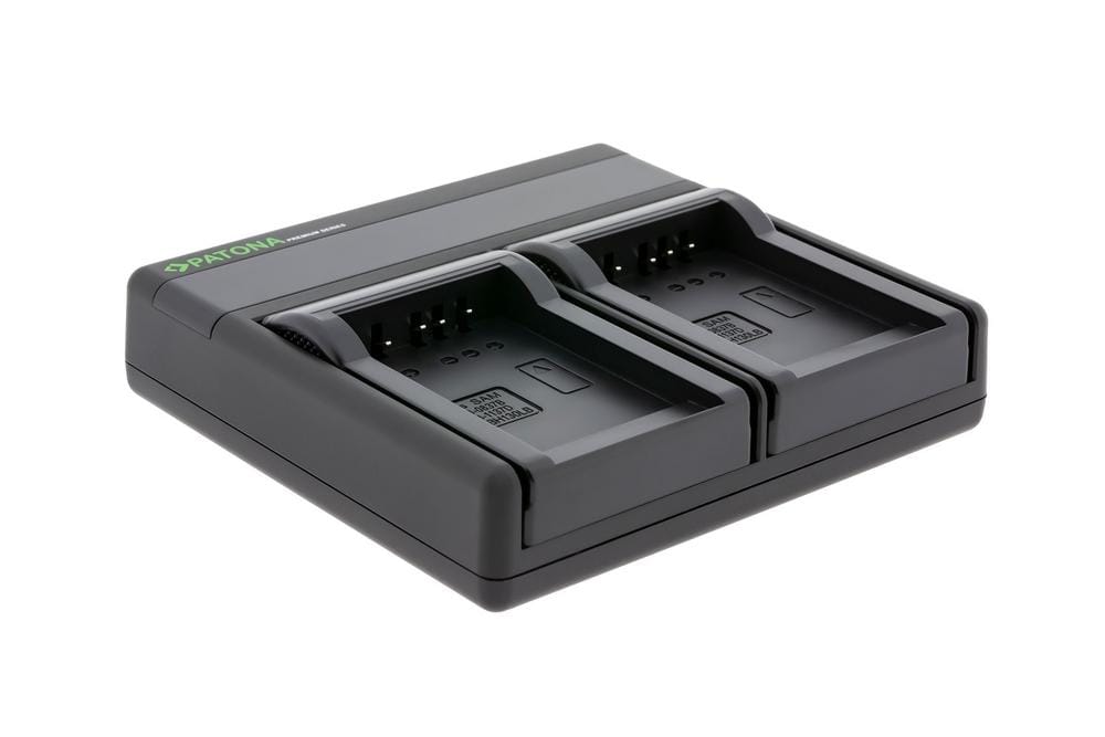 PATONA Premium Dual PD Performance Charger for Samsung SLB-0837B incl. USB‑C input/output