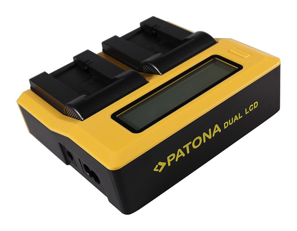 PATONA Caricatore Dual LCD USB per Sony NP-FC10 Cyber-shot Point & Shoot DSCP DSC-P DSCP10 DSC-P10 PATONA Caricatore Dual LCD USB per Sony NP-FC10 Cyber-shot Point & Shoot DSCP DSC-P DSCP10 DSC-P10