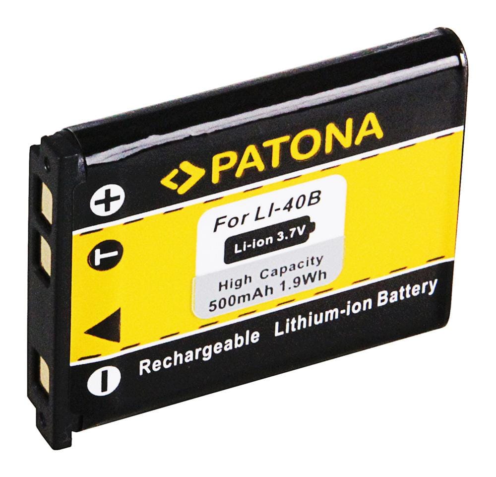 PATONA Batteria per Olympus Li40B Li42B Li-40B Li-42B IR-300 FE-5500 PATONA Batteria per Olympus Li40B Li42B Li-40B Li-42B IR-300 FE-5500