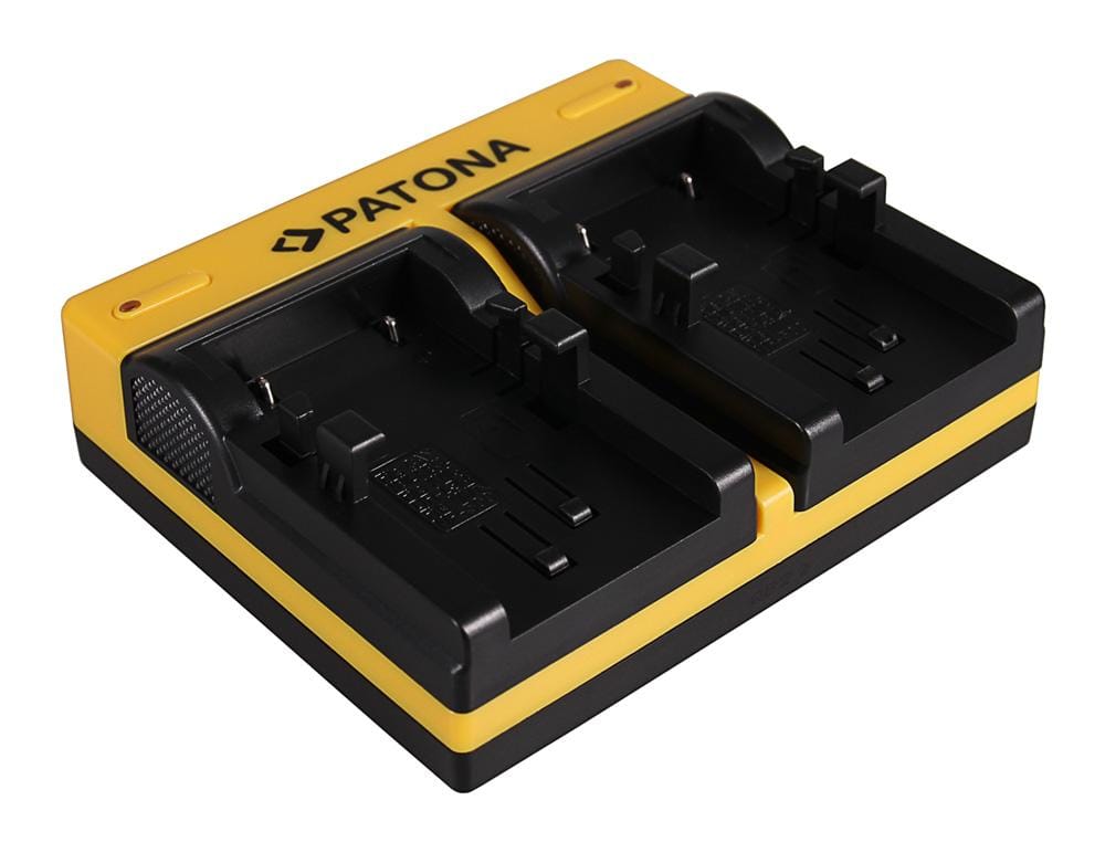 PATONA Caricatore Dual per Canon NB-1LH NP-600 Digital ELPH con Micro-USB PATONA Caricatore Dual per Canon NB-1LH NP-600 Digital ELPH con Micro-USB
