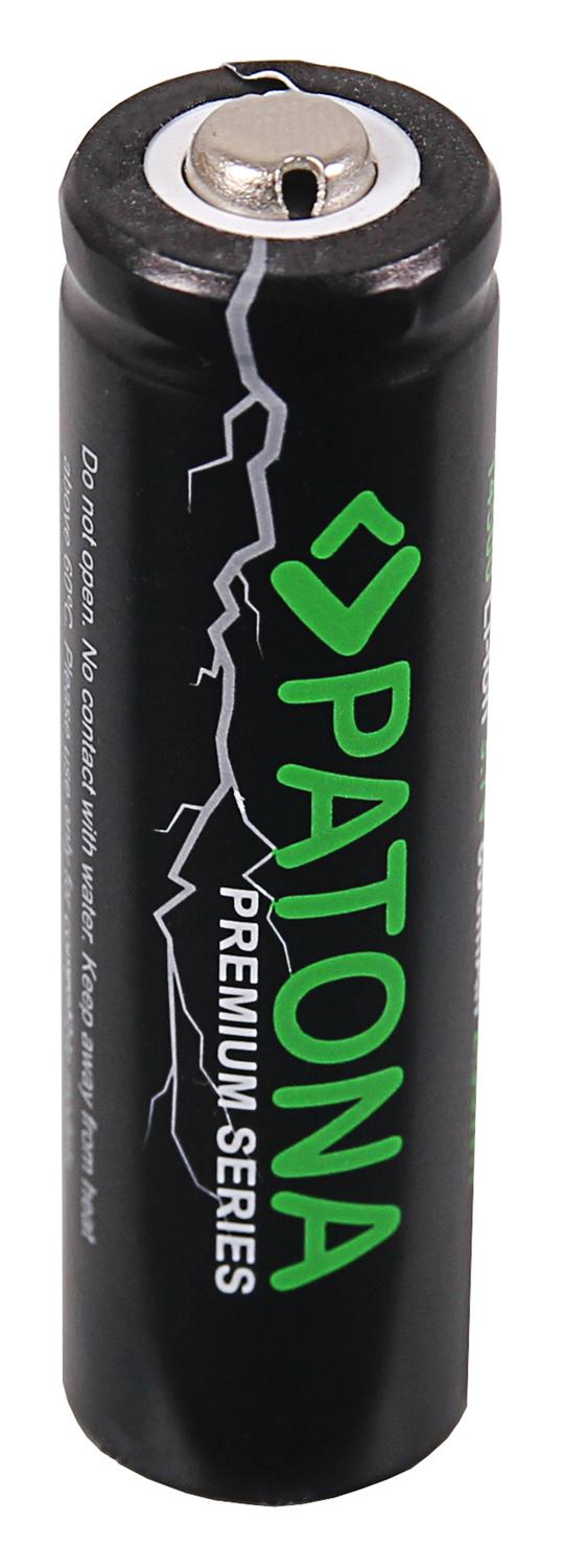 PATONA Premium 14500 ICR14500 Li‑Ion bateria 3,7 V 800 mAh para dispositivos 14500