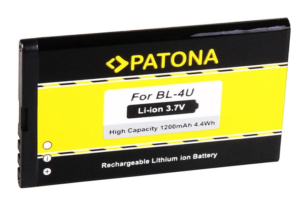 PATONA Battery for Nokia BL-4U 5530 8800 8900 3120 Classic 6212 E66
