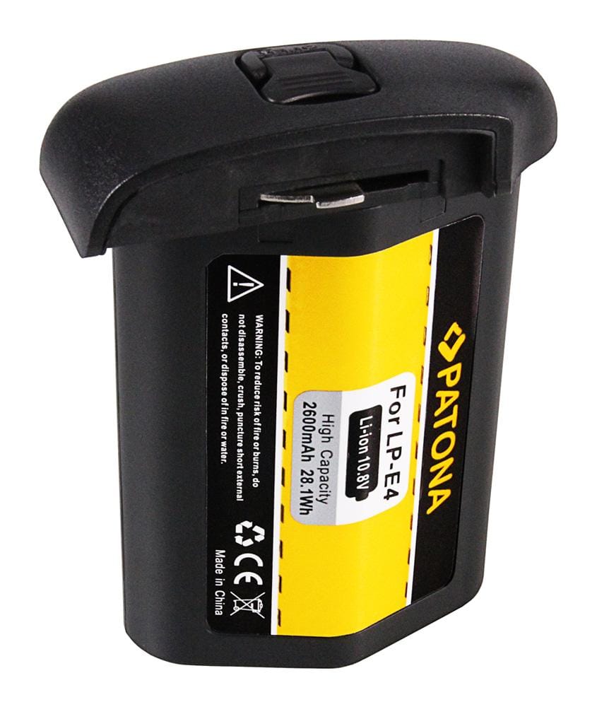 PATONA Battery for Canon LP-E4 LPE4 CANON EOS 1D Mark III EOS 1Ds PATONA Battery for Canon LP-E4 LPE4 CANON EOS 1D Mark III EOS 1Ds