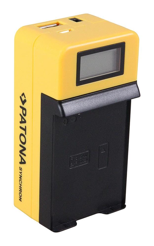 Carregador USB sincronizado PATONA para Samsung EB484659VU com display LCD Carregador USB sincronizado PATONA para Samsung EB484659VU com display LCD