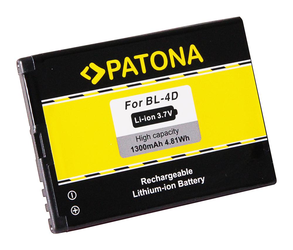 Bateria PATONA para Nokia E5 E5-00 E7 E7-00 N8 N8-00 N97 mini 808 Pure View BL-4D BL4D