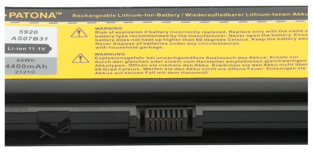 PATONA Bateria para Acer Aspire 5310 5520-6A2G12Mi 5710Z 5720 11,1V PATONA Bateria para Acer Aspire 5310 5520-6A2G12Mi 5710Z 5720 11,1V
