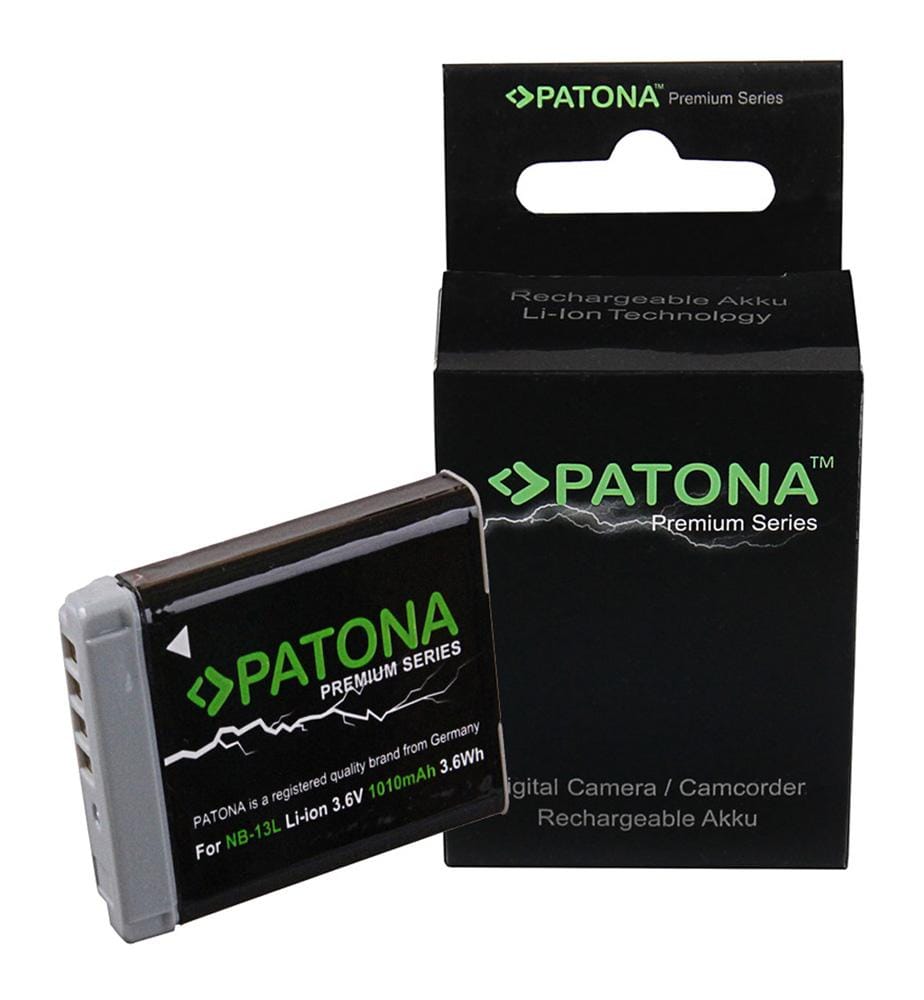PATONA Bateria Premium para Canon NB-13L Canon PowerShot G7X G5X G9X G7X Mark II