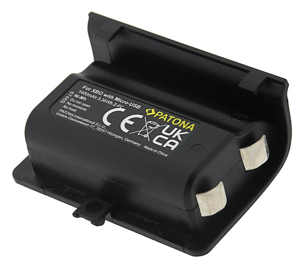 PATONA Batteria per Xbox One con ingresso Micro USB e cavo Micro USB incluso PATONA Batteria per Xbox One con ingresso Micro USB e cavo Micro USB incluso