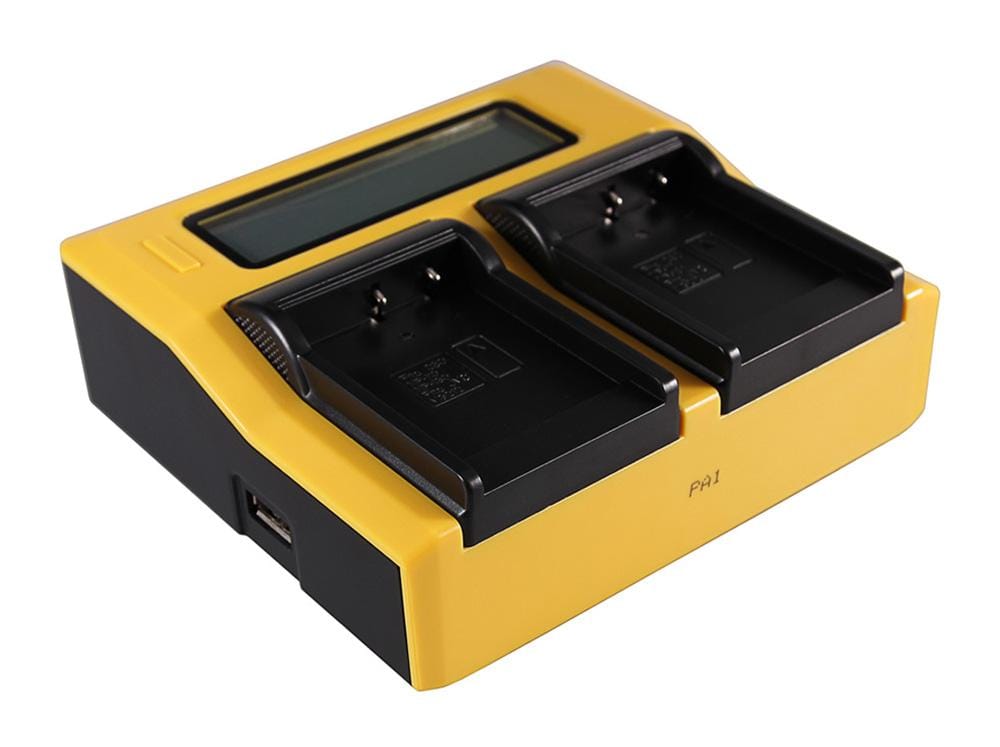 Carregador dual LCD USB PATONA para Casio NP-110 Exilim EXH30 EX-H30 EXZ2000 EX-Z2000 EXZ2300